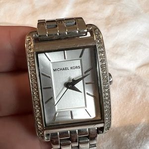 MK Silver Watch